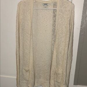 Old Navy Cream Cardigan- Small